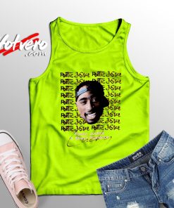 Tupac Shakur Poetic Justice Words Graphic Tank Top