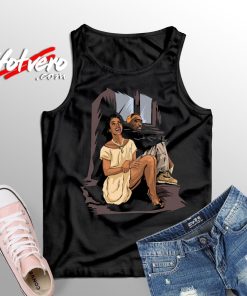 Tupac and Dorothy Dandridge Unisex Adult Tank Top