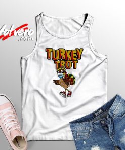 Turkey Trot Happy Thanksgiving Unisex Tank Top
