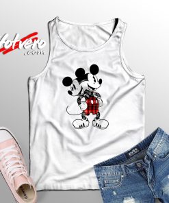 Two headed Grunge Mickey Mouse Disney Tank Top