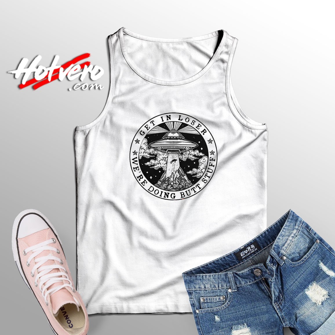 UFO Get In Loser Fashionable Tank Top
