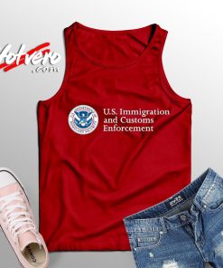US Immigration And Customs Enforcemen Customt Tank Top