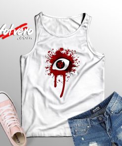 Uchiha Mangekyo Naruto Eye Artwork Tank Top