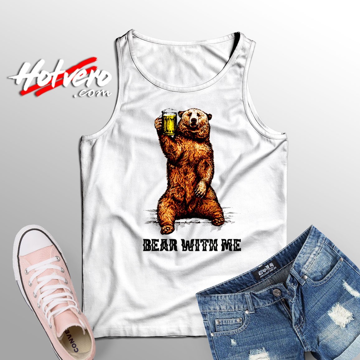 Ugly Bear With Me Tank Top