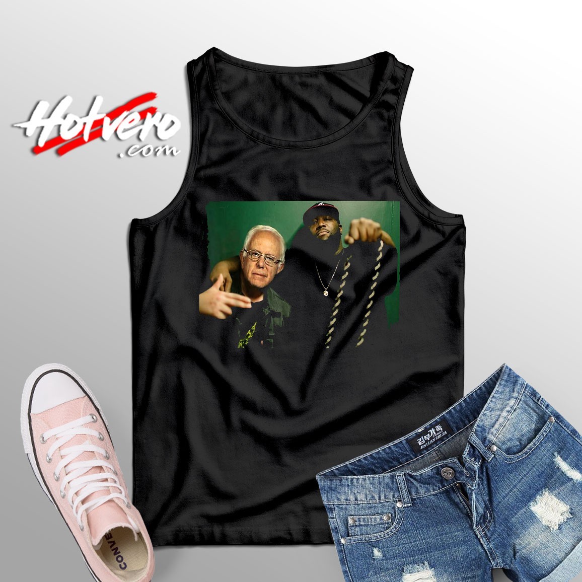Ugly Bernie Sanders Rap Tank Top