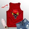Ugly Donald Trump Skull Graphic Tank Top