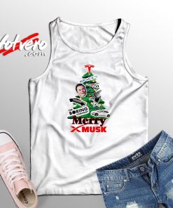 Ugly Elon Musk Christmas Unisex Tank Top