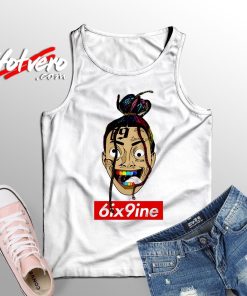 Ugly Face Tekashi69 6ix9ine Rapper Tank Top
