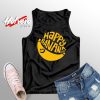 Ugly Happy Banana Parody Scooter Punk Tank Top