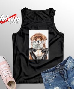 Ugly Morning Fox Artwork Tank Top