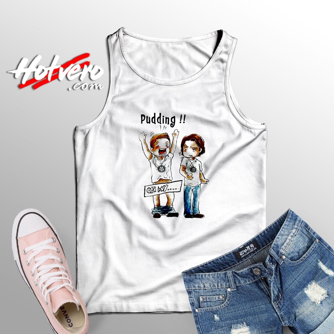 Ugly Supernatural Pudding Tank Top