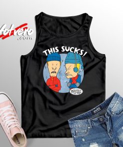 Ugly This Sucks Beavis And Butt Head Tank Top