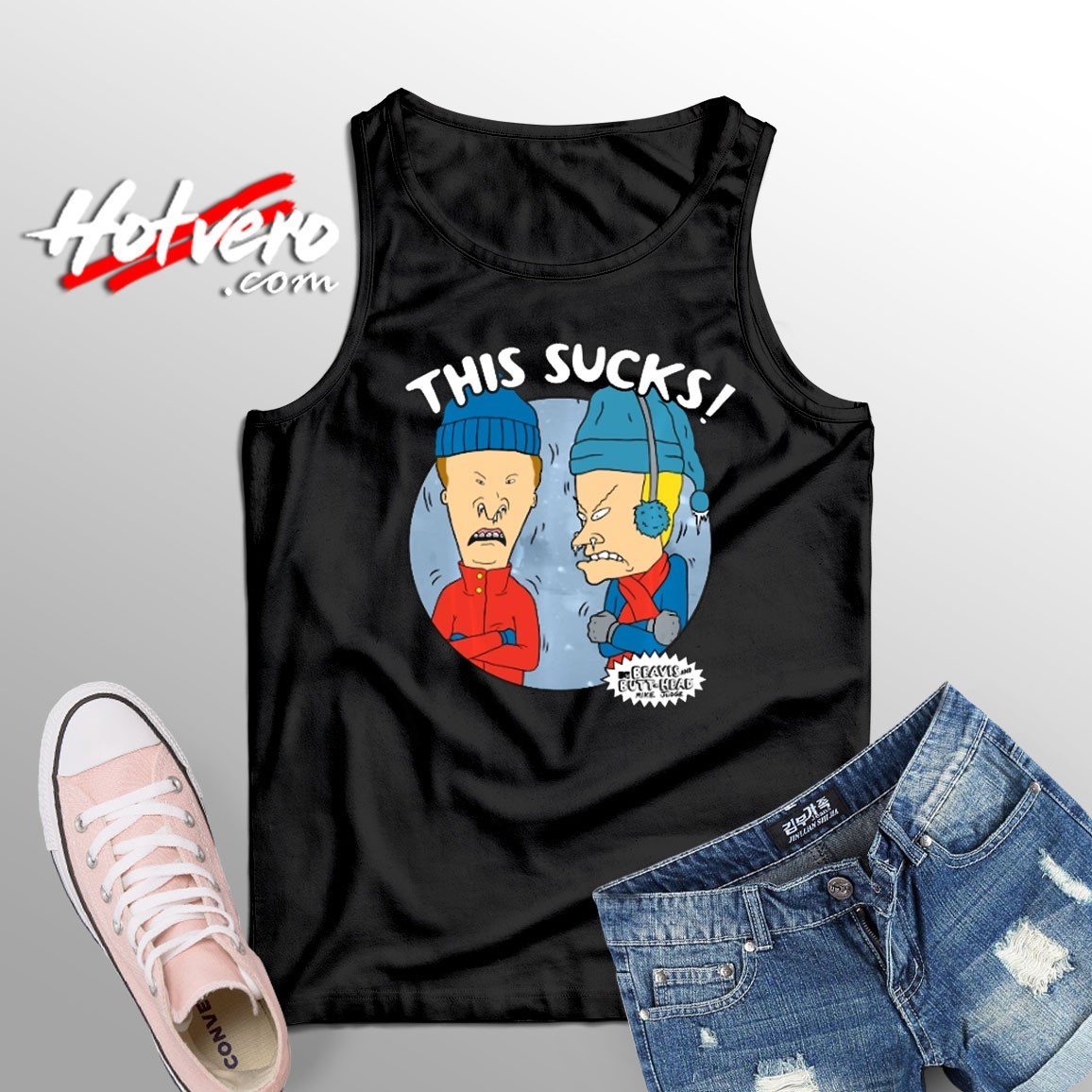 Ugly This Sucks Beavis And Butt Head Tank Top