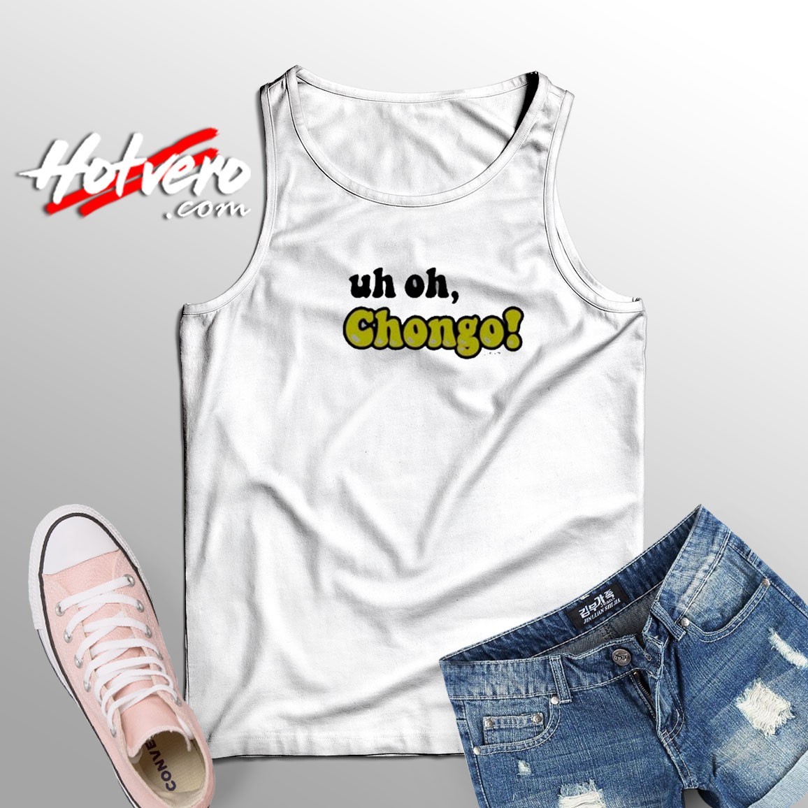 Uh Oh Chongo Unisex Tank Top
