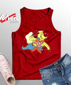 Underdog 1996 Superhero Art Tank Top