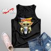 Unique Baby Yoda Hug Sonic Tank Top