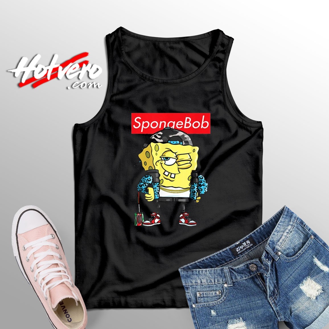 Unique Spongebob Squarepants Supreme Tank Top