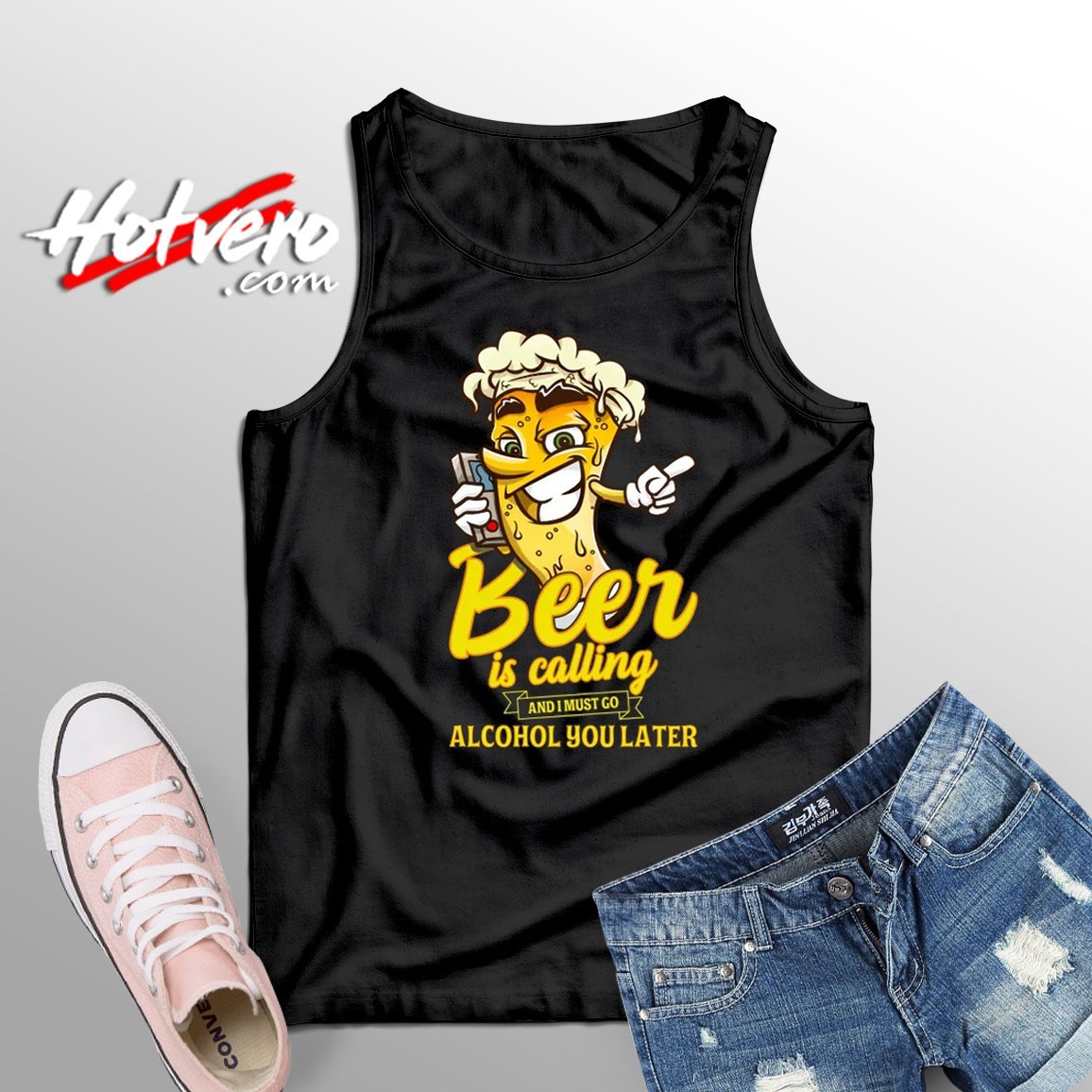 Unique of Beer Is Calling Alcohol Tank Top