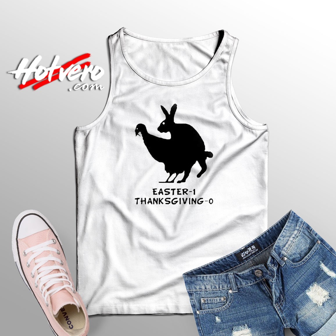 Unique of Porn Rabbit Turkey Thanksgiving Tank Top