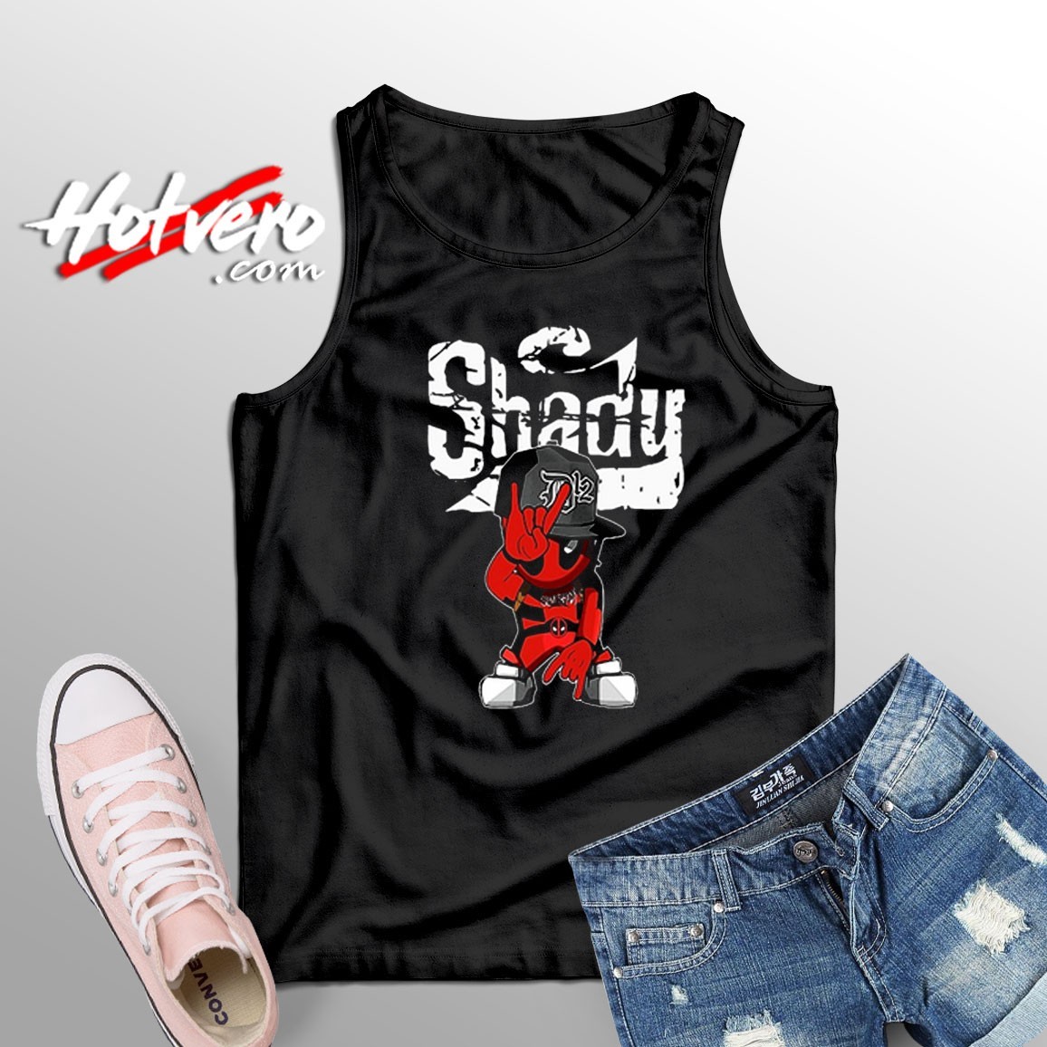 Unique of Shady Deadpool Tank Top