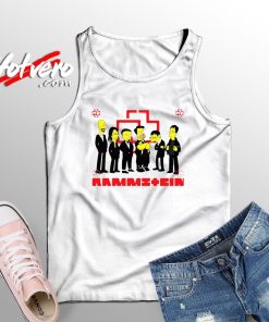 Unique of The Simpsons Rammstein Tank Top