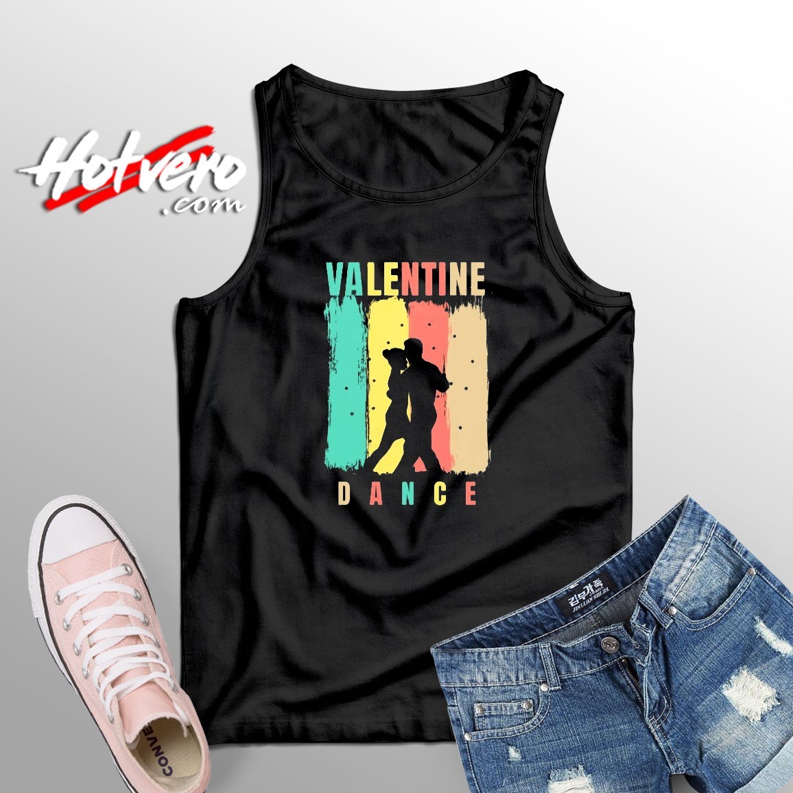Valentine Dance Fashionable Tank Top
