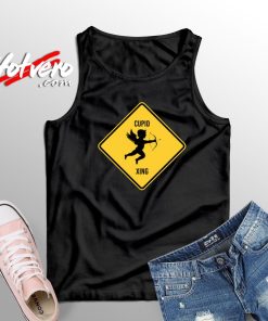 Valentine's Day Cupid Xing Symbol Unisex Tank Top