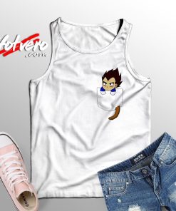 Vegeta Pocket Dragon Ball Manga Tank Top