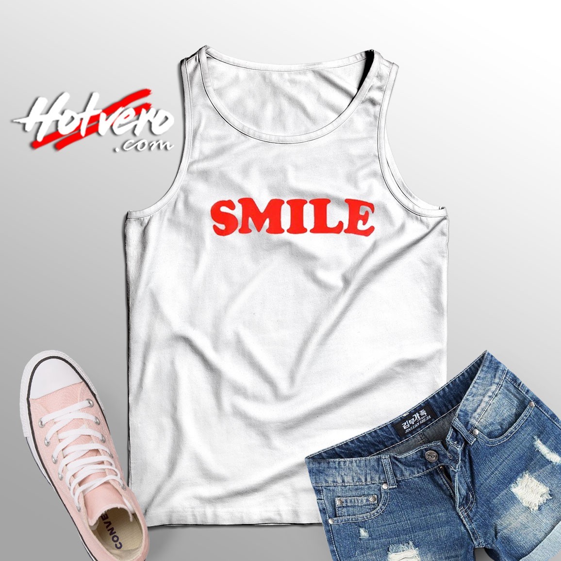 Victoria Beckham Does Smile Sometimes Tank Top