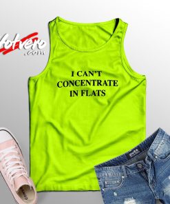 Victoria Beckham Slogan I Can't Concentrate tank Top