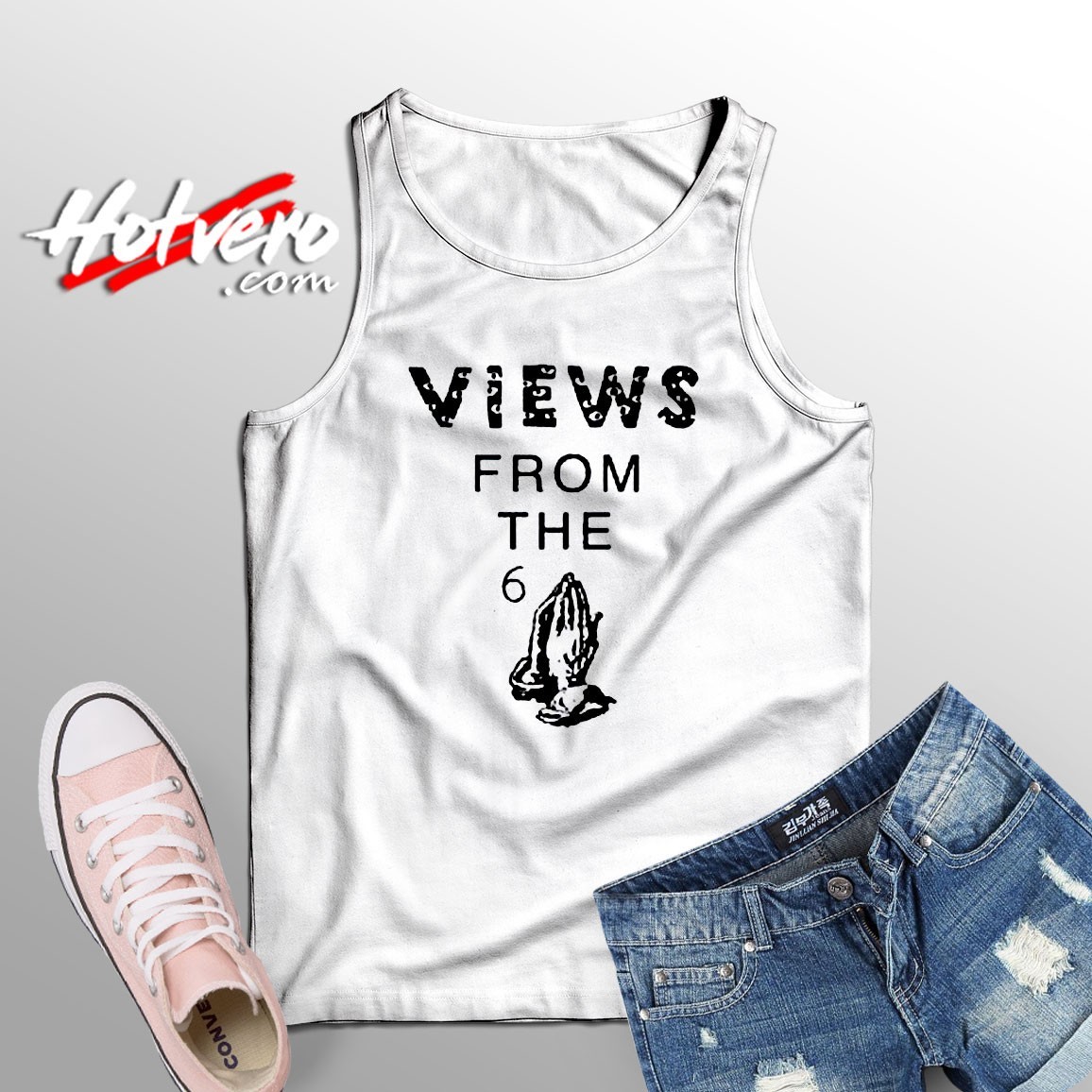 Views From 6 Drake Vintage Style Tank Top
