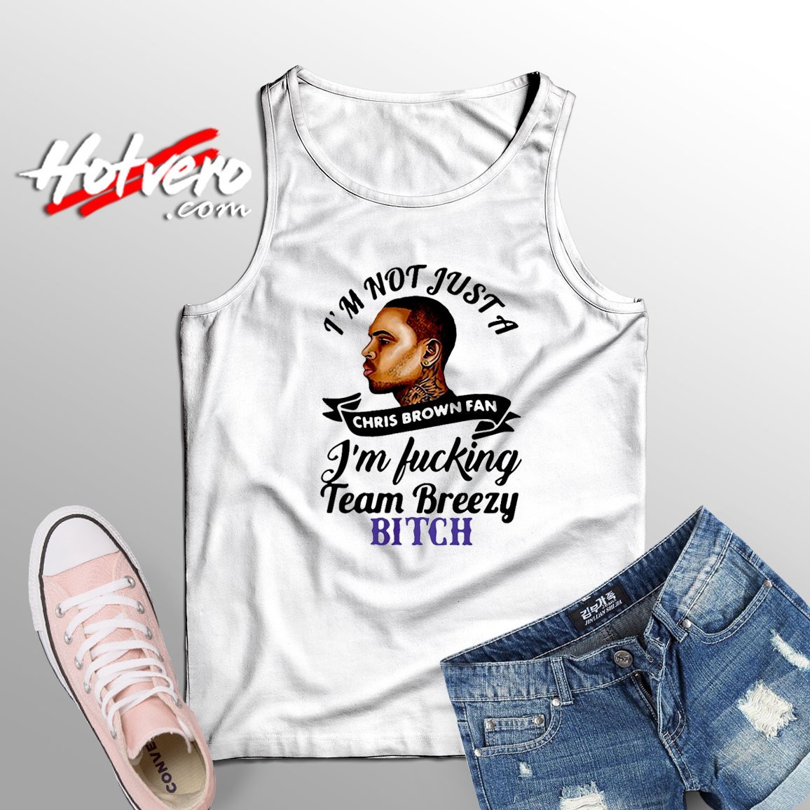 Vintage Chris Brown Lovers Tank Top