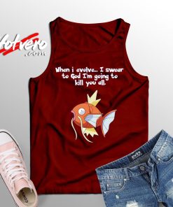 Vintage Magikarp Pokemon Video Games Tank Top