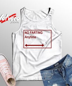 Vintage No Farting Anytime Adult Tank Top