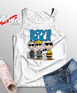 Vintage eanuts Gang Boys Rule Tank Top