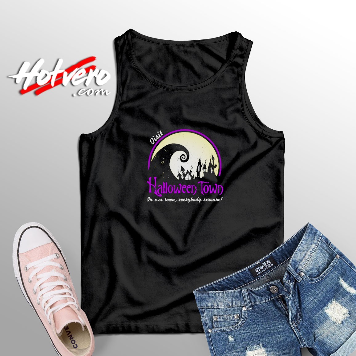 Visit Halloween Town tank top