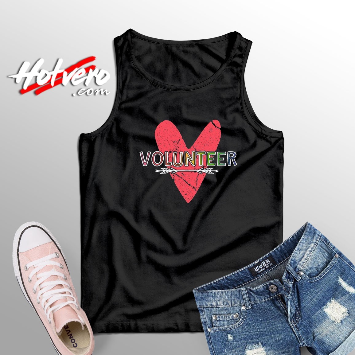 Volunteer Happy Valentine’s Day Tank Top