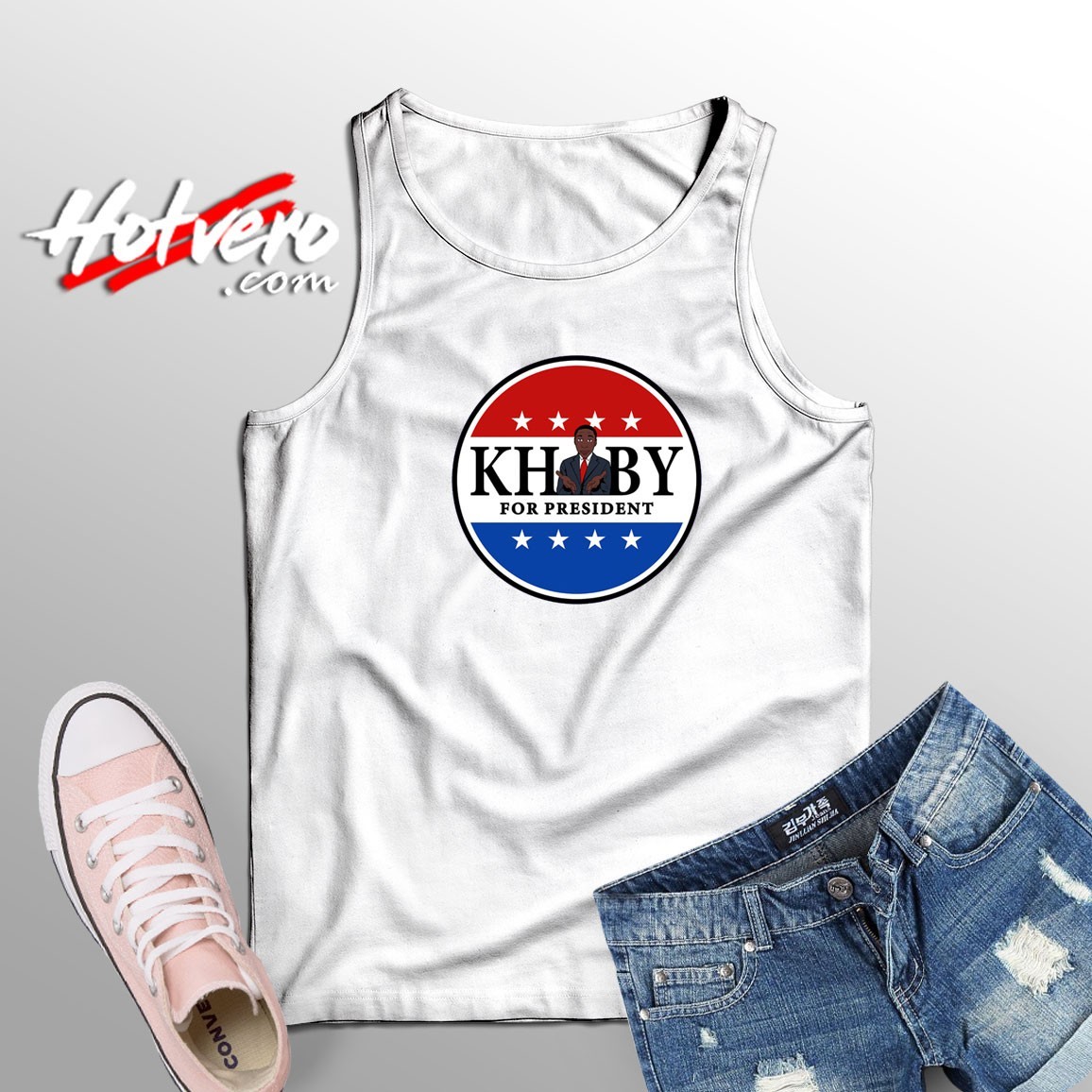 Vote Khaby Casual Tank Top