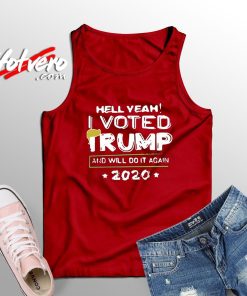 Voted Trump 2020 Custom Design Tank Top
