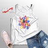 Wake Up Colored Word Unisex Tank Top