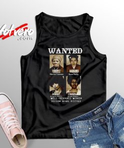 Wanted Activist Harriet Tubman Rosa PArks Tank Top