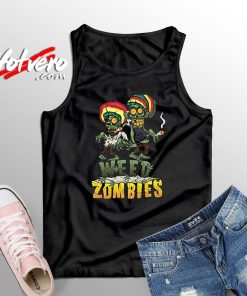 Weed Zombies Smoke Artwork Tank Top