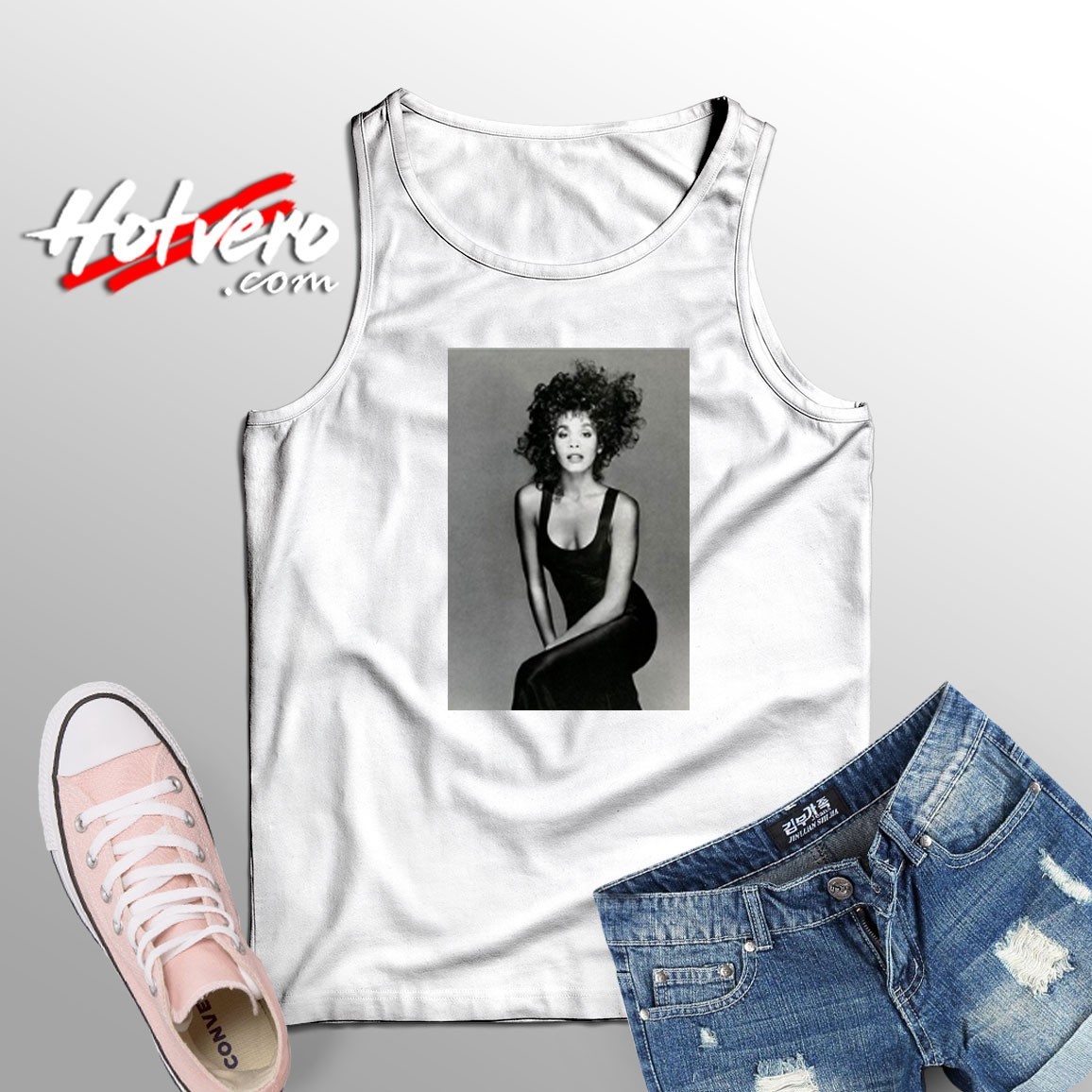 Whitney Houston I Will Always Love You Casual Tank Top