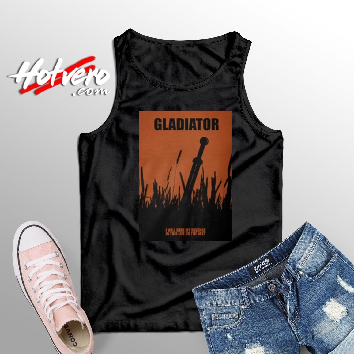 Will Have Revenge Gladiator Vintage Movie Tank Top