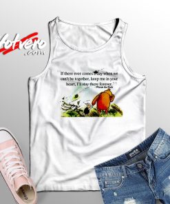 Winnie The Pooh Tigger Quote of Life Tank Top