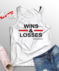 Wins and Losses Meek Mill Concert Hip Hop Tank Top