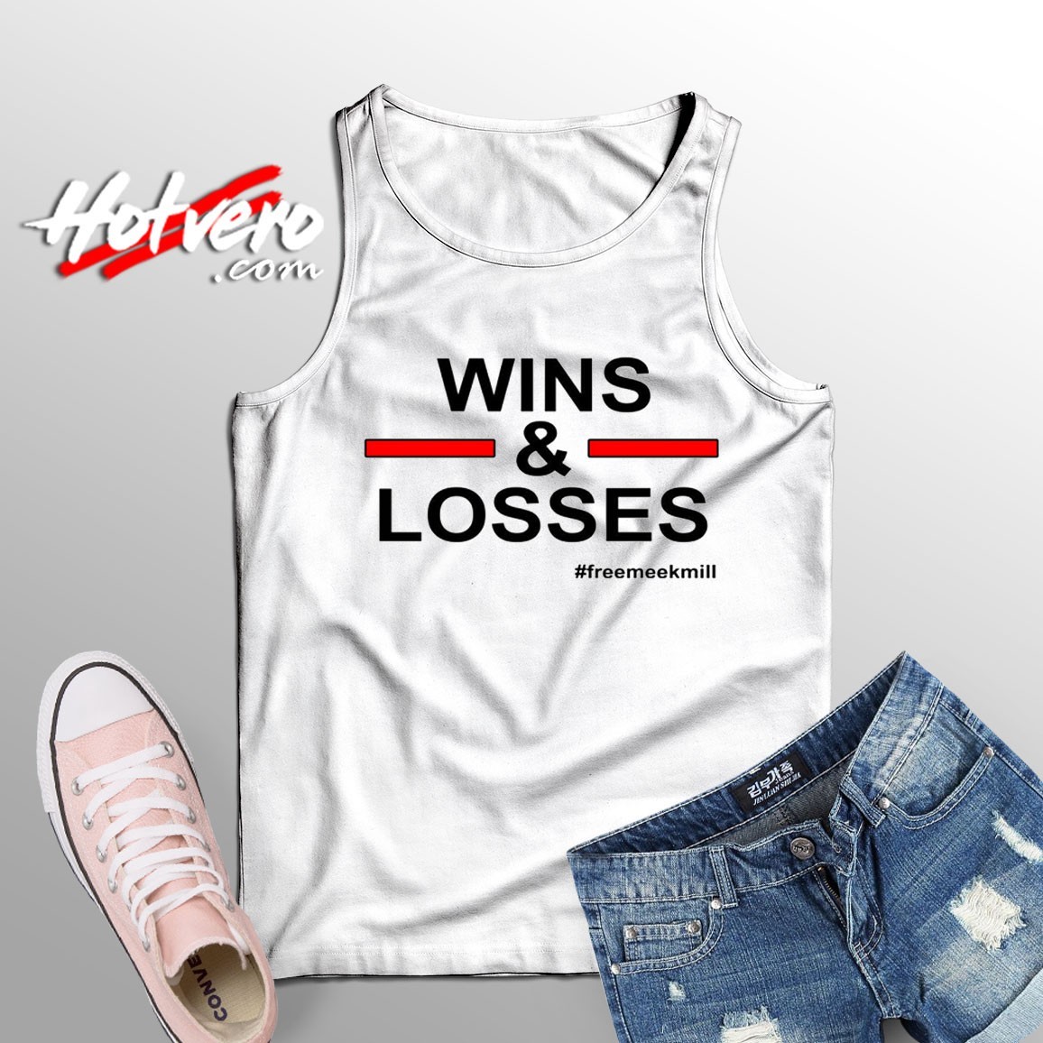 Wins and Losses Meek Mill Concert Hip Hop Tank Top