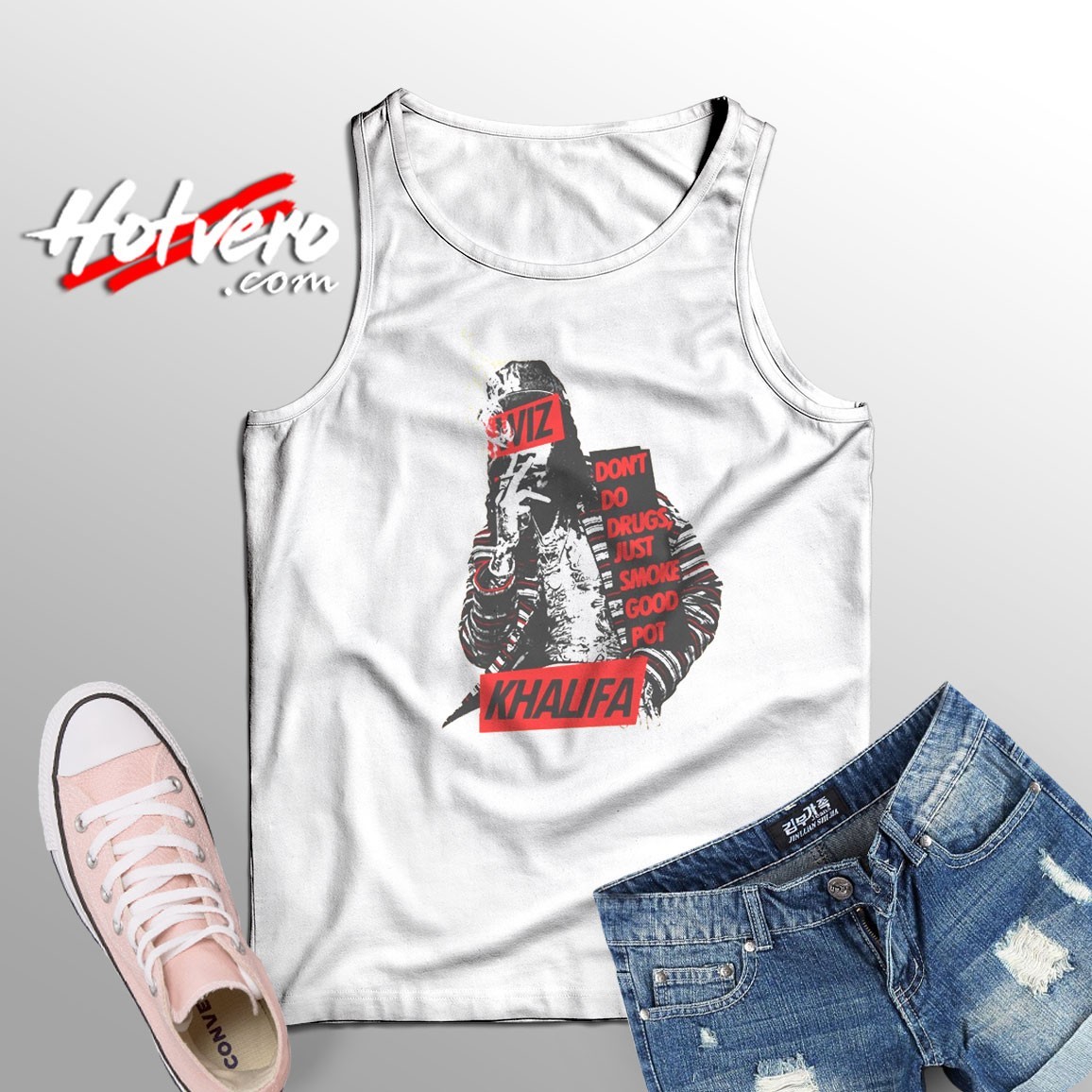 Wiz Khalifa Drugs Saying Quote Tank Top