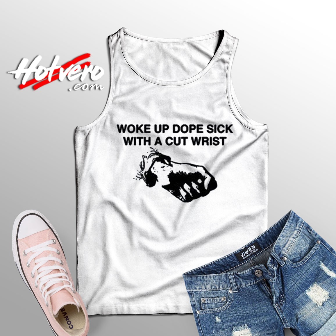 Woke Up Dope Sick Custom Tank Top
