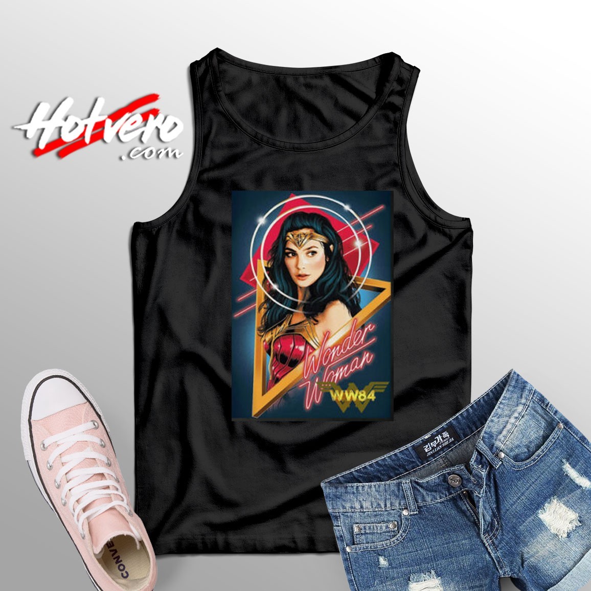 Wonder Woman WW84 Unisex Adult Tank Top